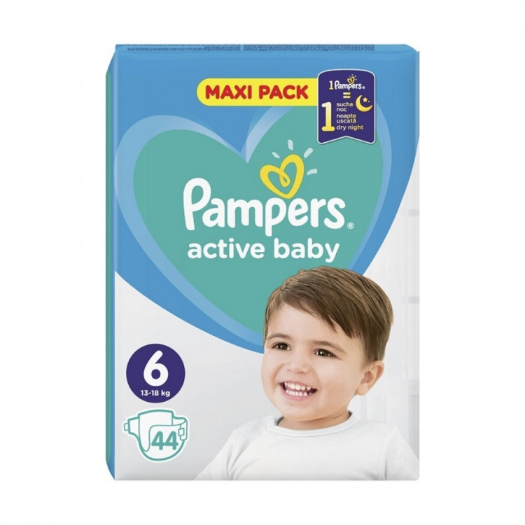 Pampers Active Baby br.6 - 44 komada